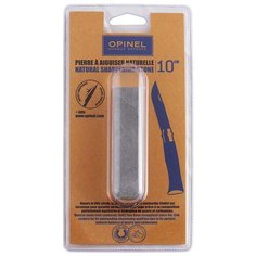 Точильный камень для пероч.ножей Opinel Natural Lombardy 001837 100мм серый блистер