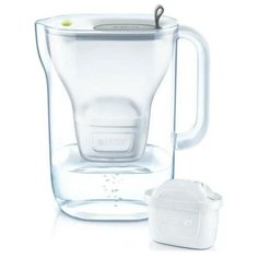 Кувшин Brita Style MX XL Жесткость 3шт серый 3.6л.