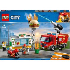 Конструктор LEGO City 60214 Пожар в бургер-кафе