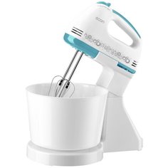 Миксер Econ ECO-201MX погружной со съемной чашей 2 л, 7 скоростей, 2 насадки, 300 Вт