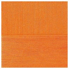 Пряжа для вязания ПЕХ Классический хлопок (100% мерсеризованный хлопок) 5х100г/250м цв.485 желтооранжевый Пехорка ПЕХ.КЛ.Х.485