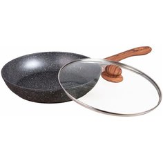 Сковорода ЯШМА WR-6055 20 см c мраморным покрытием Winner