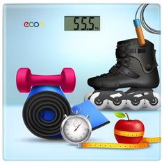 Весы ECON ECO-BS012 рисунок