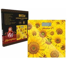 Весы электронные Матрёна Ма-090 Подсолнухи