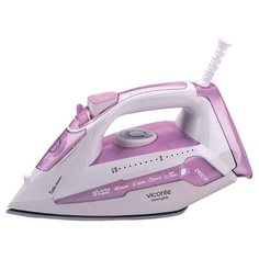 Утюг Viconte VC-436 розовый/белый