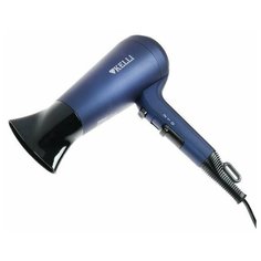 Фен KELLI KL-1127, 2400 Вт, 2 температурных режима, 2 скорости, синий