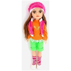 Интерактивная кукла Сонечка 5412-в PlaySmart, говорящая, поет песню про маму, 42 см