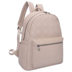 Сумка-рюкзак OrsOro, искусственная кожа, песочный