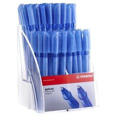 Дисплей шариковых ручек Stabilo "Galaxy 818", 72шт., синие, 0,7мм, цена за штуку, 215947