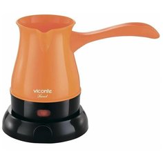 Кофеварка электрическая для кофе по-турецки Viconte VC-335, оранжевый
