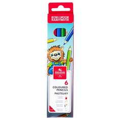 KOH-I-NOOR Карандаши цветные Lion, 6 цветов (3551006034KS)