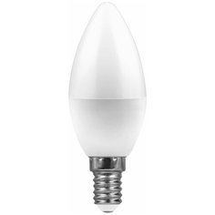 Лампа светодиодная Feron LB-570 Свеча E14 9W 4000K 25799 (упаковка 10 шт)