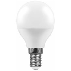 Лампа светодиодная Feron LB-95 Шарик E14 7W 4000K 25479 (упаковка 10 шт)