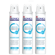 Дезодорант-антиперспирант спрей Deonica unisex Гипоаллергенный, 200 мл., 3 шт.