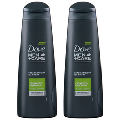 Шампунь укрепляющий Dove men+care свежесть ментола, 250 мл., 2 шт.