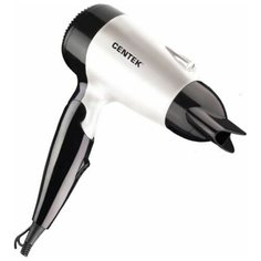Фен Centek CT-2231, черный, белый