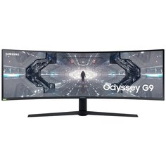 Монитор Samsung C49G95TSSI 48.9", белый/черный
