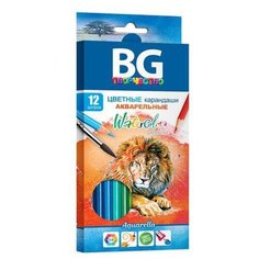 BG Карандаши цветные Aquarella, 12 цветов (KR12C_akv 4665) BG®