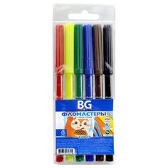 BG Набор фломастеров Fancy, 6 шт. (FL6_P 4895) BG®
