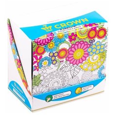 CROWN Набор гелевых ручек Hi-Jell Pastel ассорти, 0.8 мм, 60 шт. (HJR-500PPDP)