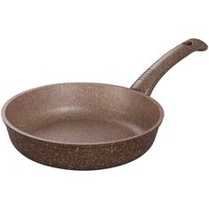 Сковорода Elan gallery Гранит 120082, 24 см, коричневый