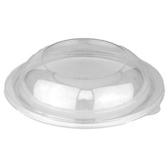 Крышки для одноразовых контейнеров Стиролпласт, набор 300шт., ПЭТ, купольные