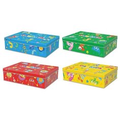 Набор для рисования Carioca 100 фломастеров + раскраска, металлическая коробка