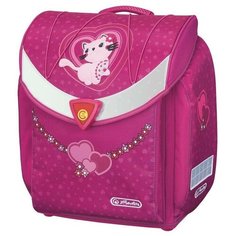 Ранец "Flexi Kitty Cat" 39*36*22 см, 2 отделения, анатомическая спинка Herlitz