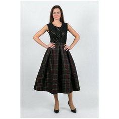 Юбка,IMPERIAL,зеленый_бордовый,Арт.GDE3S2L (40)