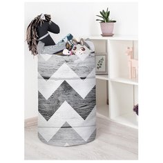 Корзина для игрушек "Зигзаг из прошлого" 40x60 см, toba-9018-L Joy Arty