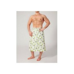 Полотенце для бани "Герой бани" мужской килт, 75х150 см, 100% хл, вафельное полотно Доляна