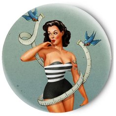 Одностороннее зеркальце TINA BOLOTINA Pinup