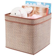 Корзина для хранения с ручками Casy Home коричневая ВА-032