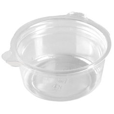 Соусники с крышкой Стиролпласт, набор 1800шт., 50мл, ПЭТ, цена за штуку, 300313