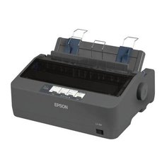 Принтер матричный EPSON LX-350 (9 игольный), А4, 347 знаков/сек, 4 млн/символов, USB, LPT, COM, C11CC24031