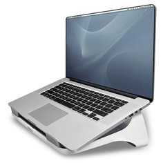 Подставка для ноутбука Fellowes FS-93112 "I-Spire Series", до 17", белый/серый, цена за штуку, 309225