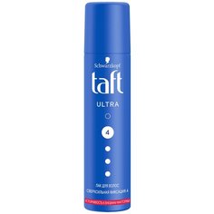 Taft Лак для волос Ultra, экстрасильная фиксация, 75 мл