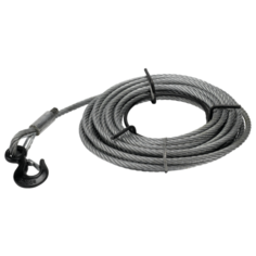 Канатный буксировочный трос JET WR-300A 20 метров (3 т) серый