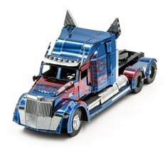 Металлический 3D конструктор Оптимус Прайм Трансформеры (Optimus Prime Western Star 5700 Truck) Fascinations