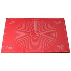 Коврик силиконовый, Kamille, для раскатки теста и выпечки, 60x45см