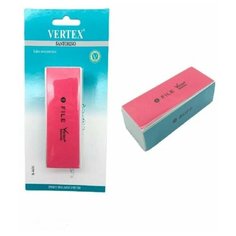 Бафик полировочный 4 сторонний, пилка-баф. Vertex