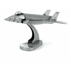 Металлический 3D конструктор самолет Молния (F-35A Lightning II Metal Earth) Fascinations
