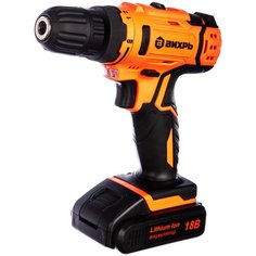 Аккумуляторная дрель-шуруповерт ВИХРЬ ДА-18Л-2К