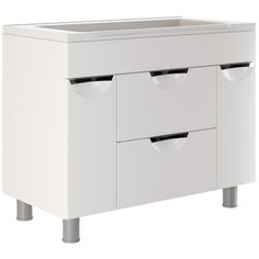 Тумба д/ванной "ЭТЬЕН-90" под ум.Elen-90 (ПВХ-фасад, корпус) Mixline