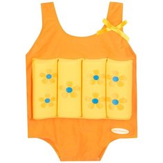 Детский купальный костюм для девочки, Baby Swimmer, Цветочек, размер 110, желтый