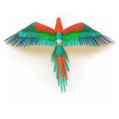 Металлический 3D конструктор Попугай (Premium Series Parrot Metal Earth) Fascinations