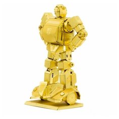 Металлический 3D конструктор Бамблби Трансформеры (Bumblebee Gold Transformers Metal Earth) Fascinations