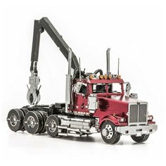 Металлический 3D конструктор Грузовик (Western Star 4900 Log Truck Metal Earth) Fascinations