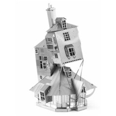 Металлический 3D конструктор Нора из Гарри Поттера (The Burrow Harry Potter Metal Earth) Fascinations