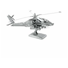 Металлический 3D конструктор вертолет Апач (AH-64 Apache Metal Earth) Fascinations